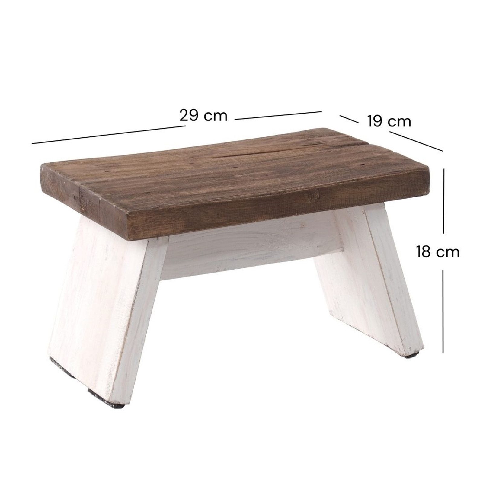 DESIGN DELIGHTS Hocker NOSTALGISCHER FUßHOCKER "SCHEMEL", günstig online kaufen