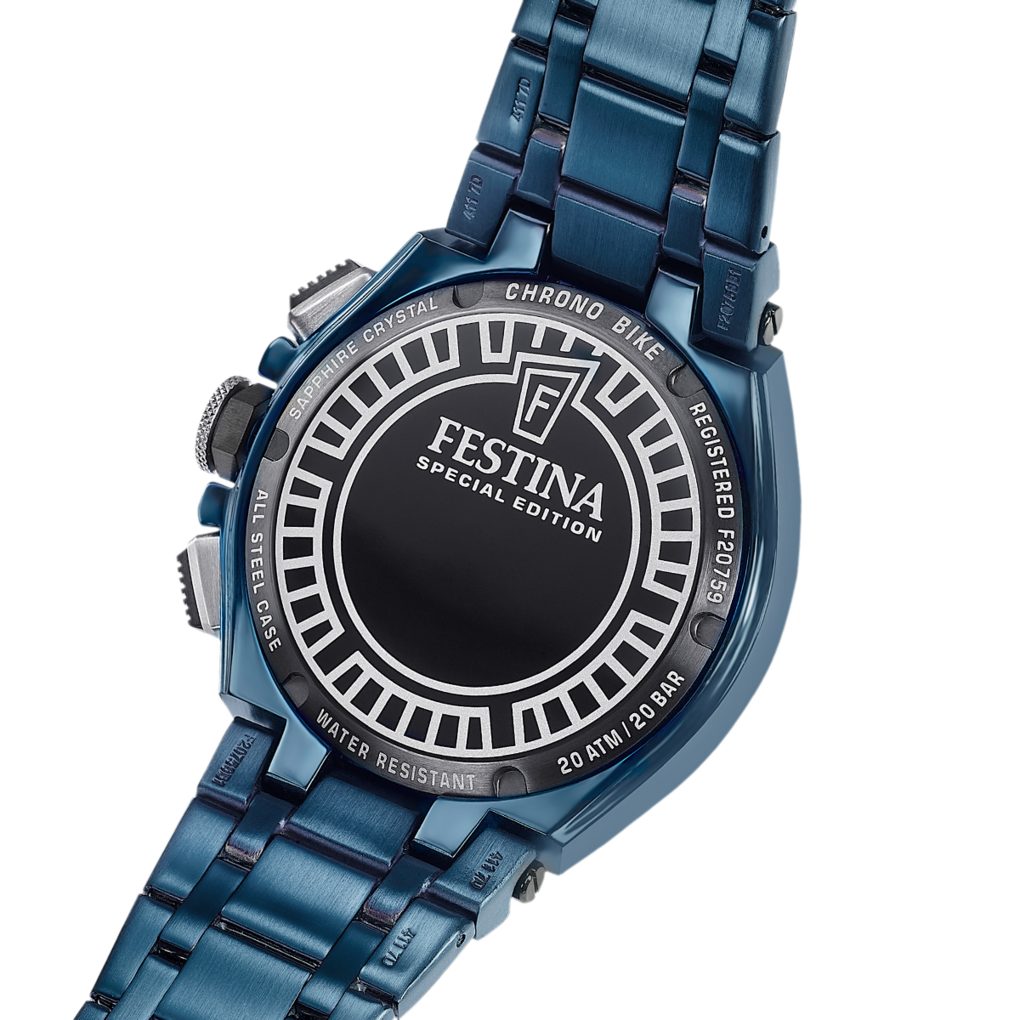 Festina Chronograph Chrono Bike Special Edition F20759_1, (Set, 3-tlg., mit Wechselband und Bandwechsler), Quarzuhr, Armbanduhr, Herrenuhr, Edelstahlarmband