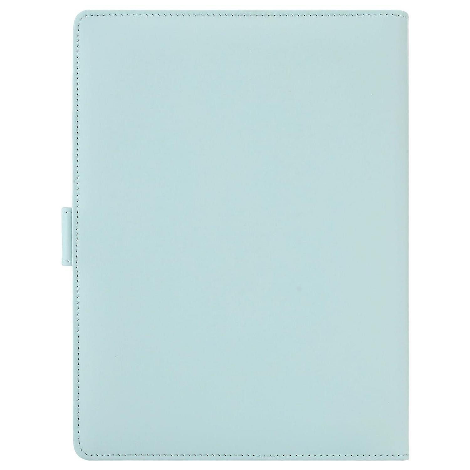 LuxusKollektion Terminplaner Tagebuch 2027 A5 Tagesplaner Blau Hardcover