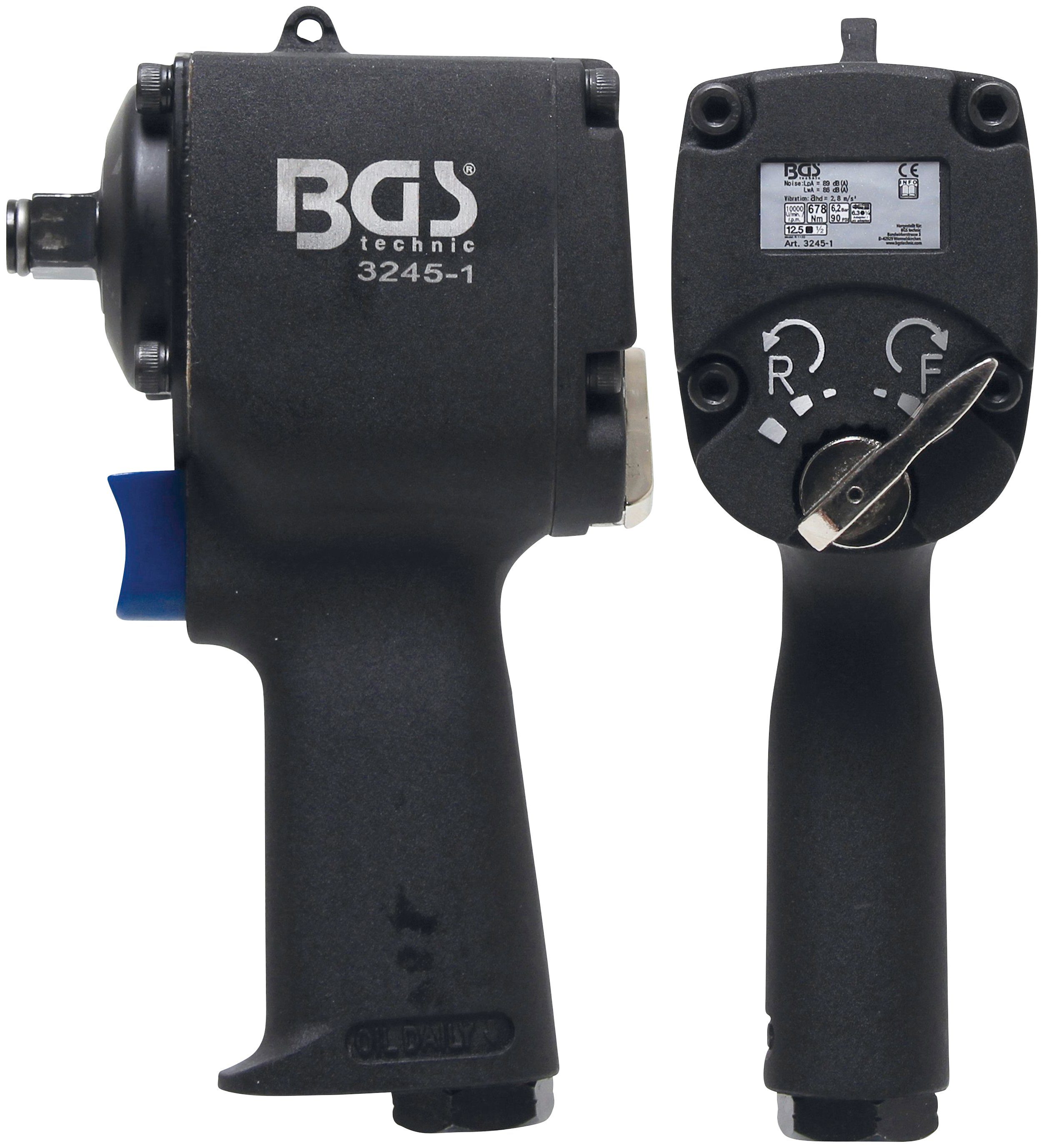 BGS Druckluft-Schlagschrauber, 10000 U/min, 678 Nm | Schlagschrauber