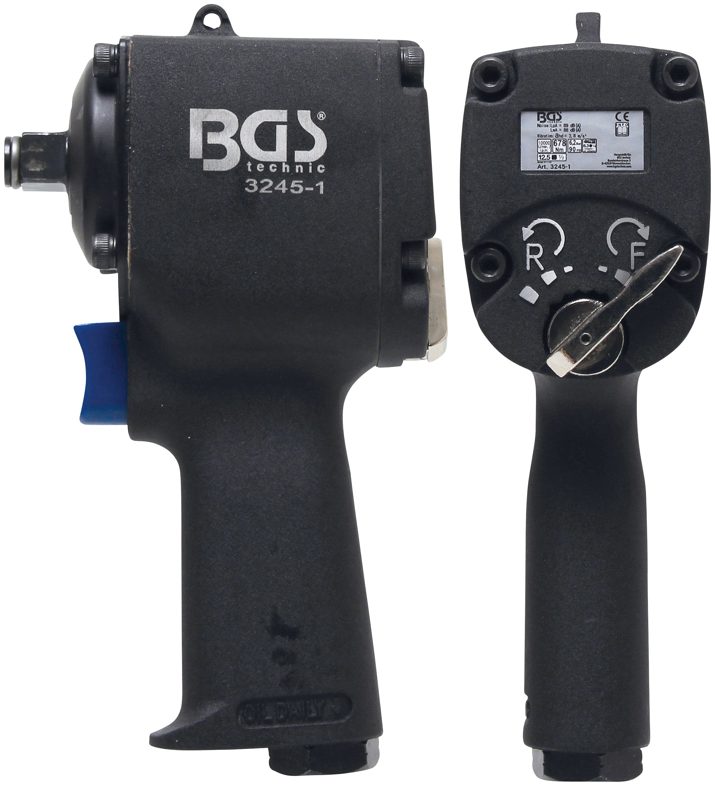 BGS Druckluft-Schlagschrauber, 10000 U/min, 678 Nm