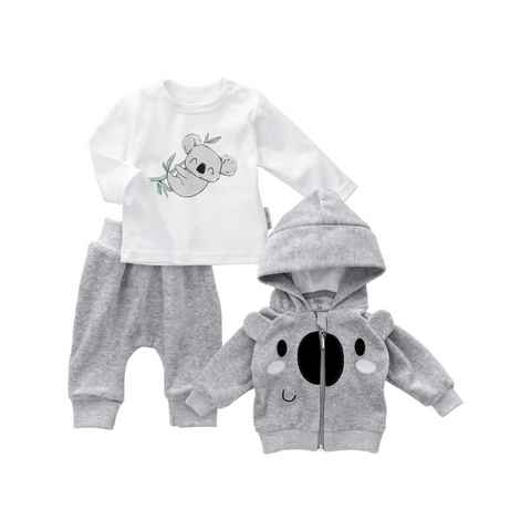 Baby Sweets Shirt, Hose & Jäckchen Set Baby Koala (Set, 1-tlg., 3 Teile)