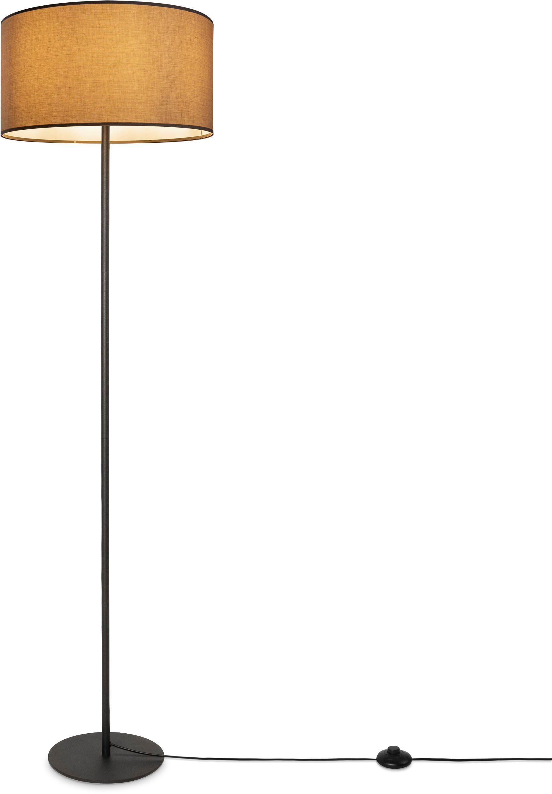 Paco Home Stehlampe Einbeinig, E27 ohne Schlafzimmer, Deko Modern Wohnzimmer Leuchtmittel, LED Stehleuchte Uni Color