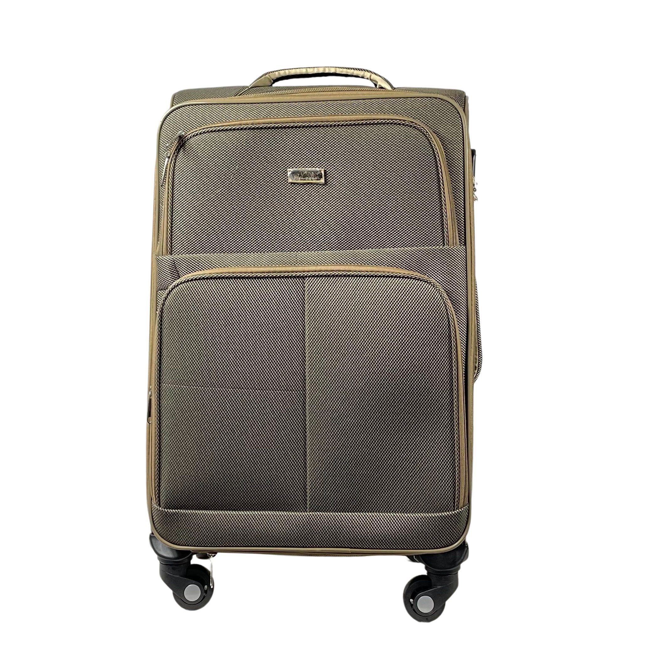 MTB Koffer 3090 Stoffkoffer 4-Rollen Trolley Koffer Reisekoffer Reisetasche, Mit Dehnungsfuge