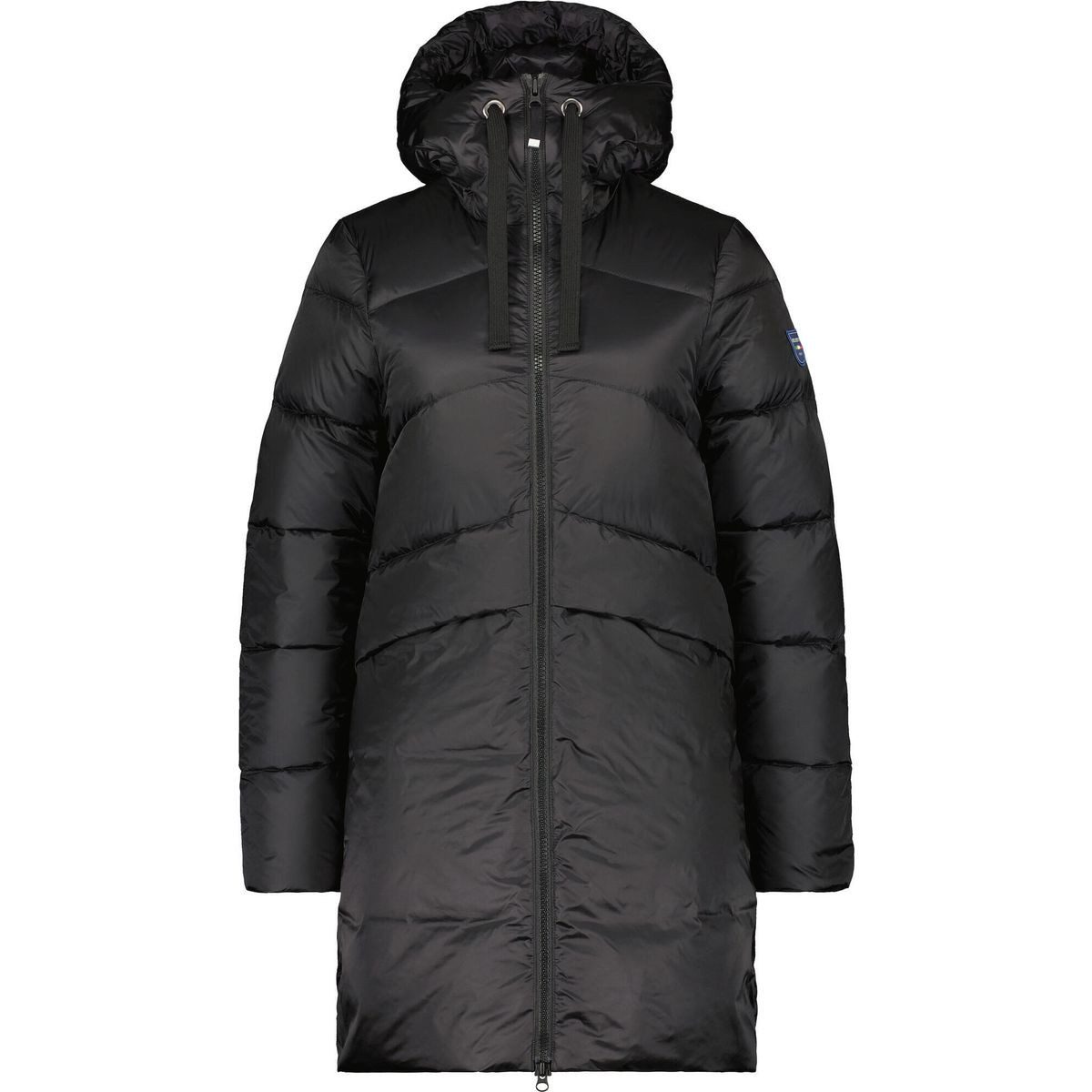 Dolomite Outdoorjacke Parka W's Corvara H Eleganter Damenparka mit Daunenfüllung, verstellbarer Kapuze und
