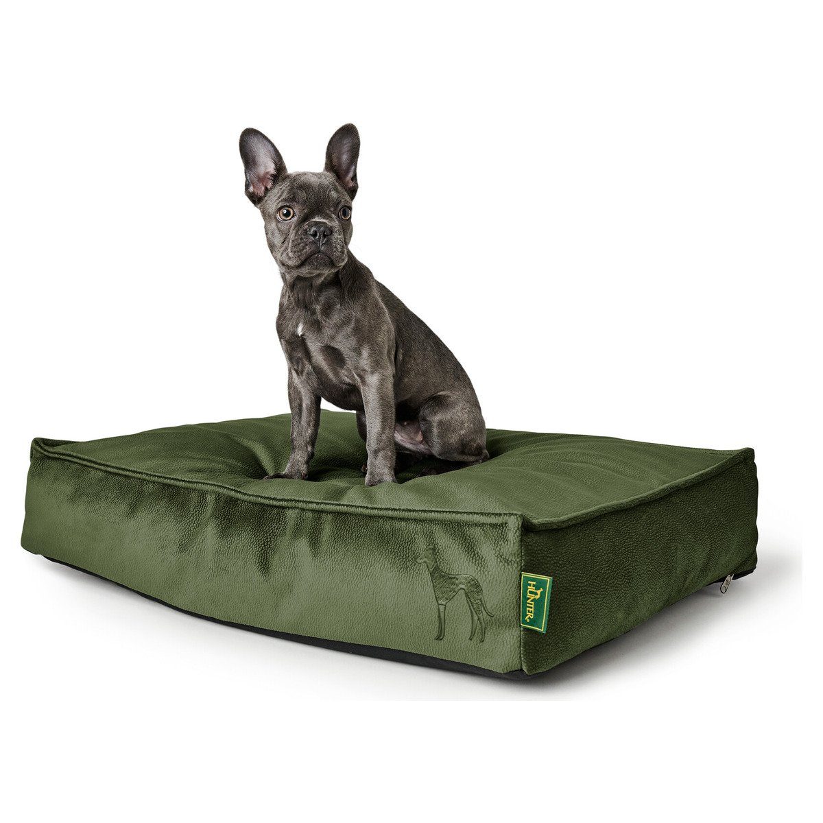 Hunter Tierbedarf Tierkissen Orthopädisches Hundekissen Merida olivgrün