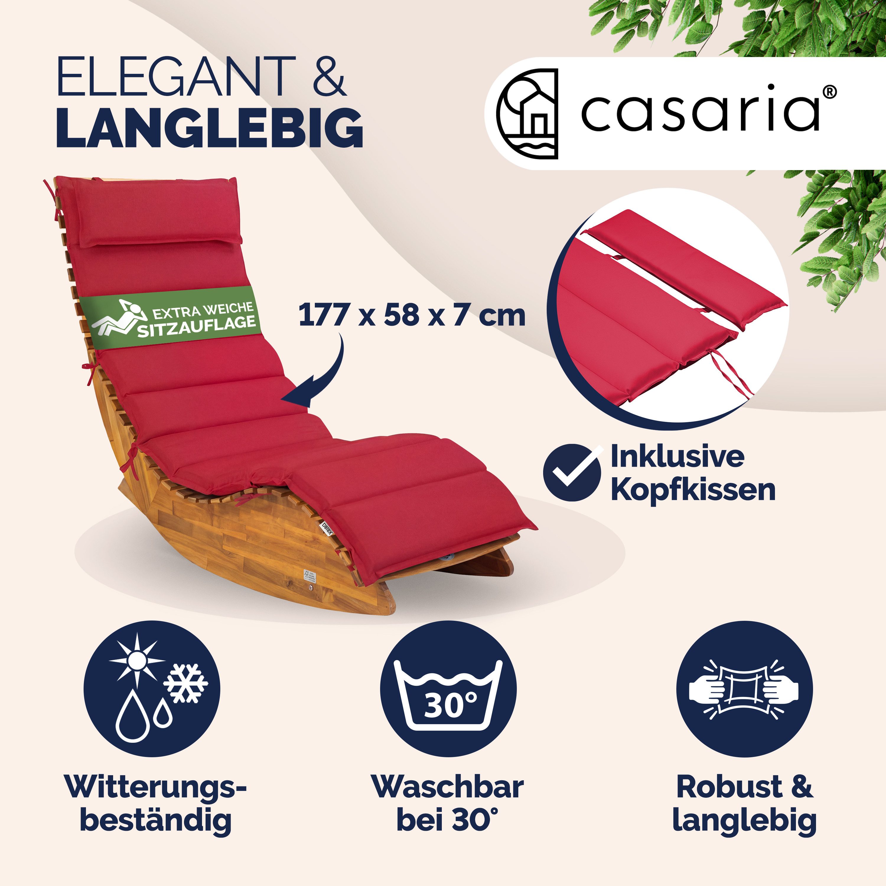 Detex Polsterauflage Detex, wasserabweisend