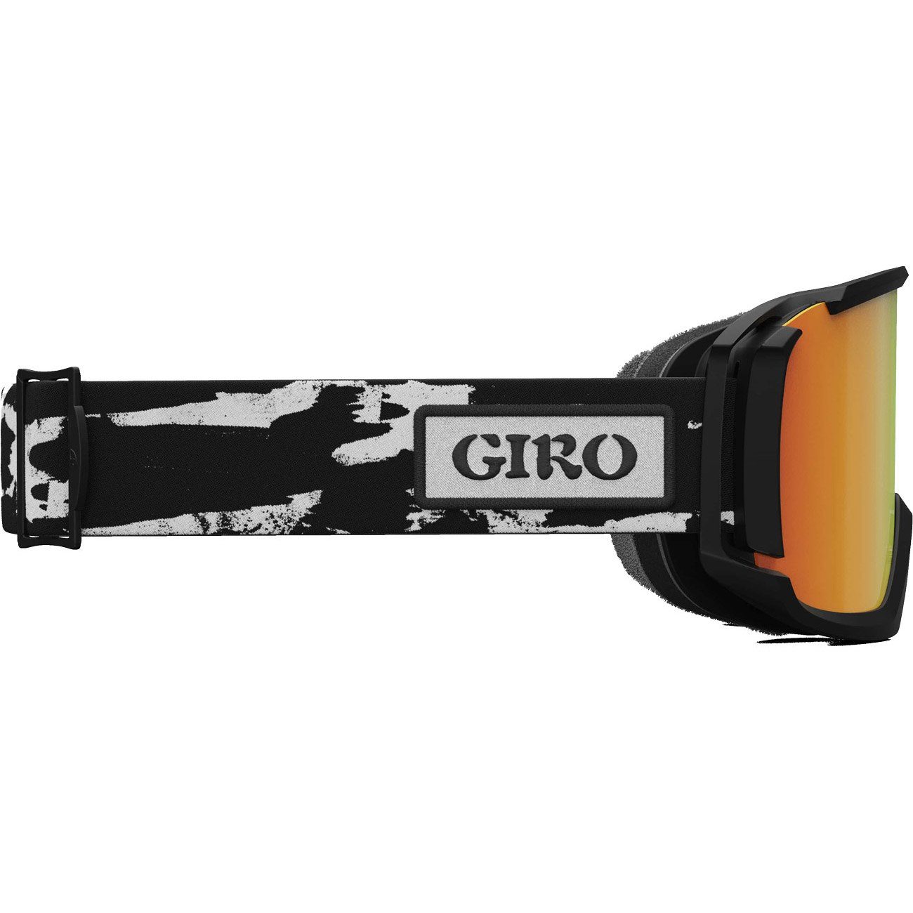 stained // & Revolt vivid white Snowboardbrille, black Giro embe