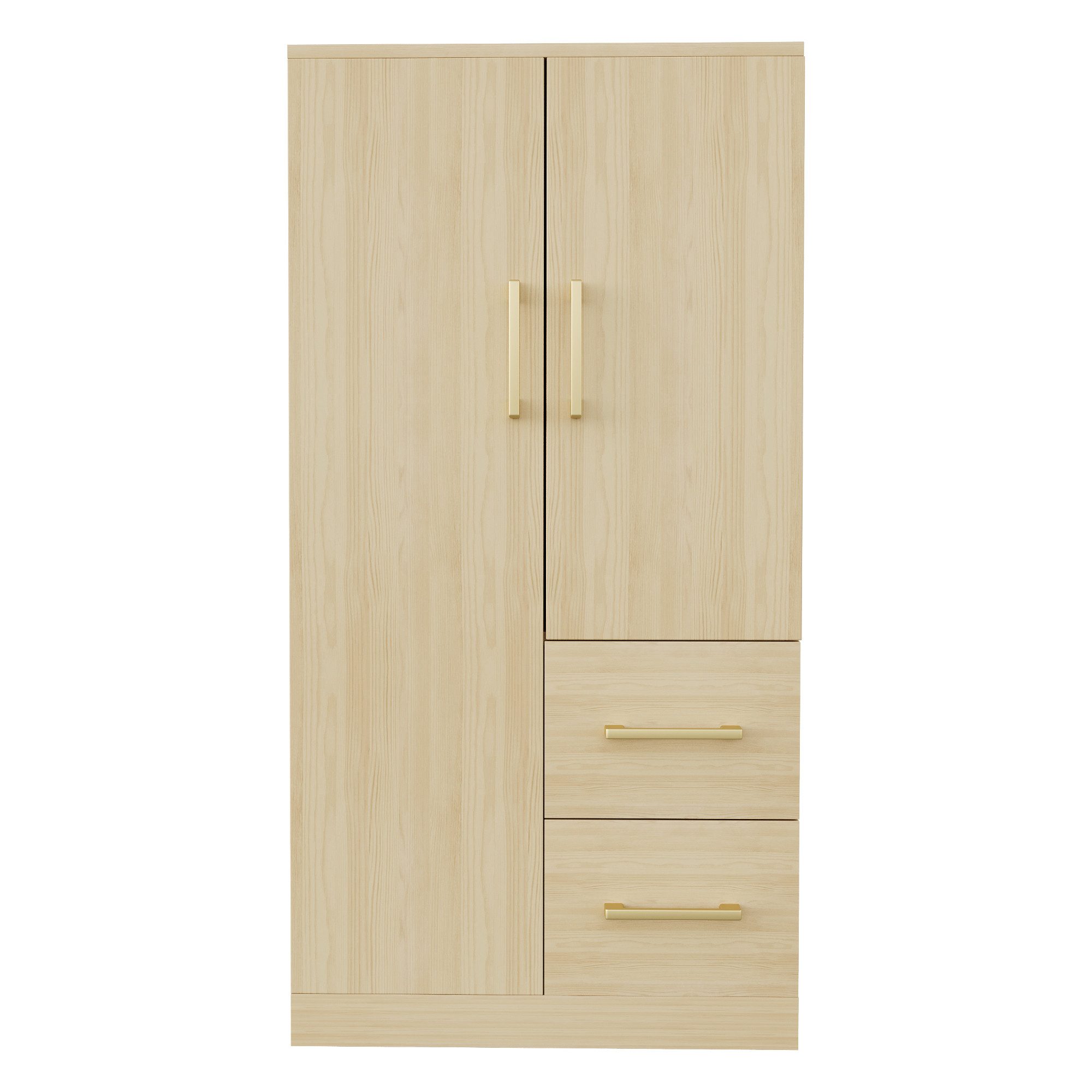 ANYSUN Kleiderschrank Schrank mit Schubladen und Staufächern (Set, 1er Set) BadmöbelBreite 70 cm