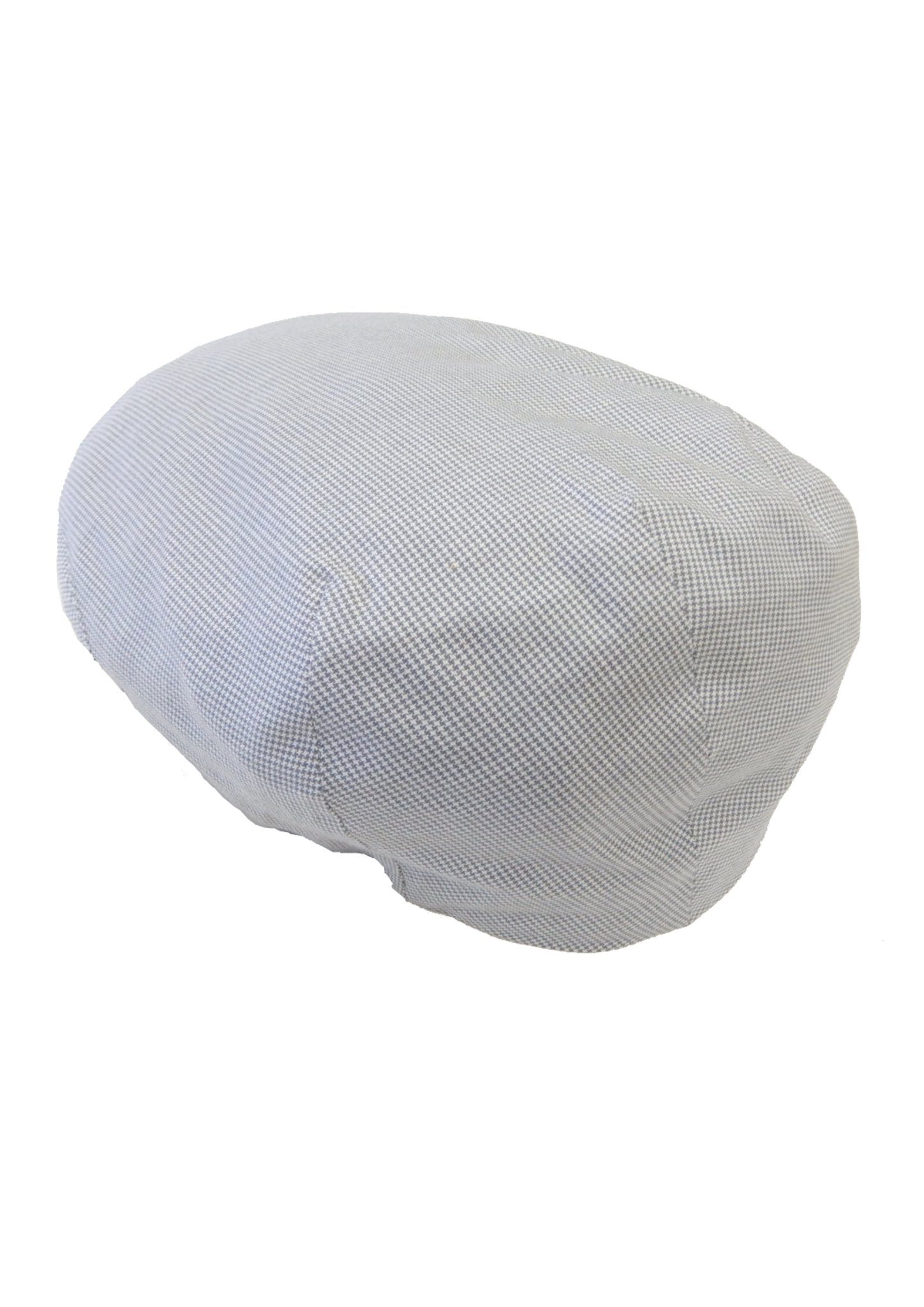 Chaplino Flat Cap in kleinem grau Karodesign