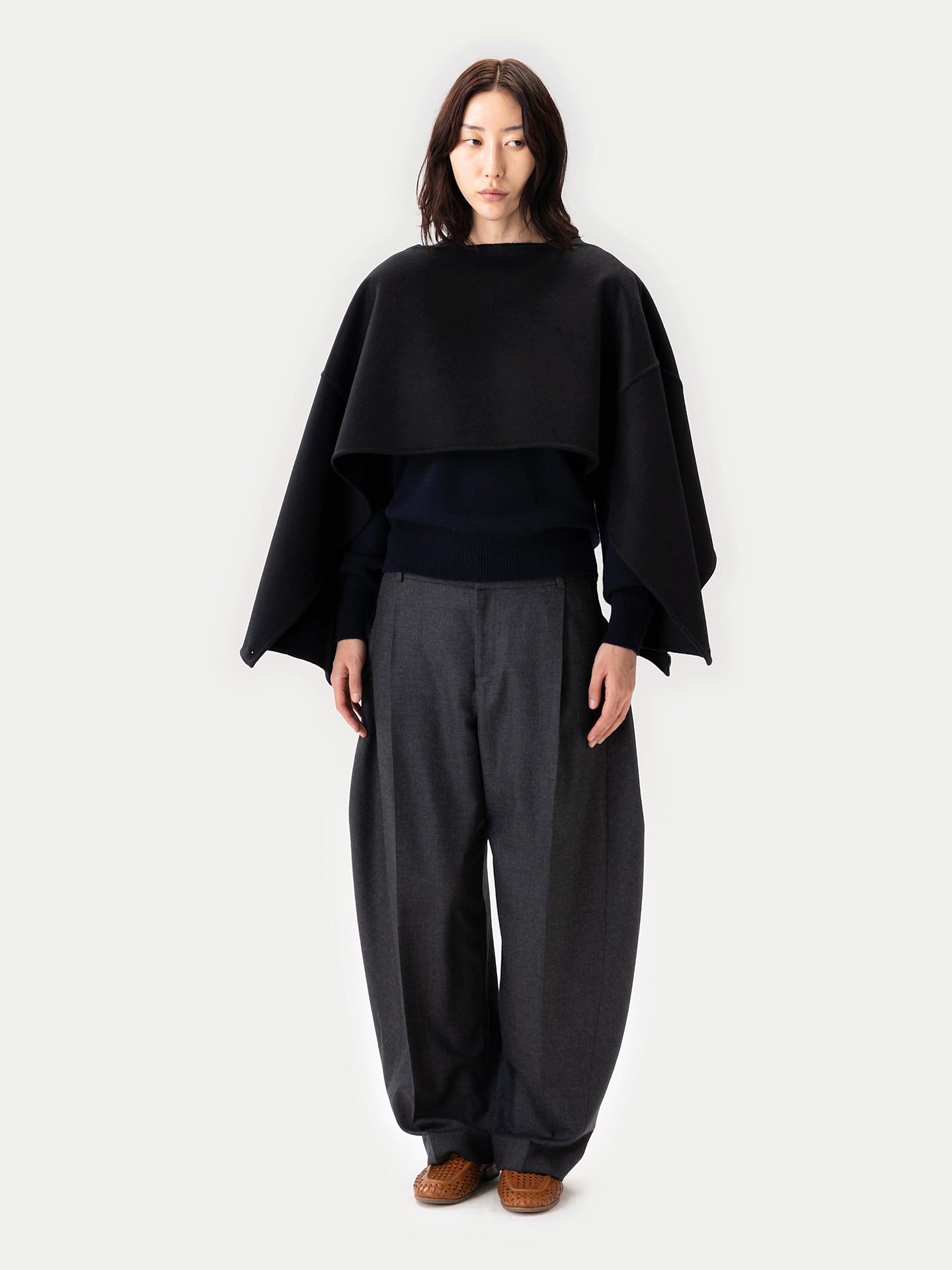GOBI Cashmere Poncho Vielseitiger Kaschmir Poncho