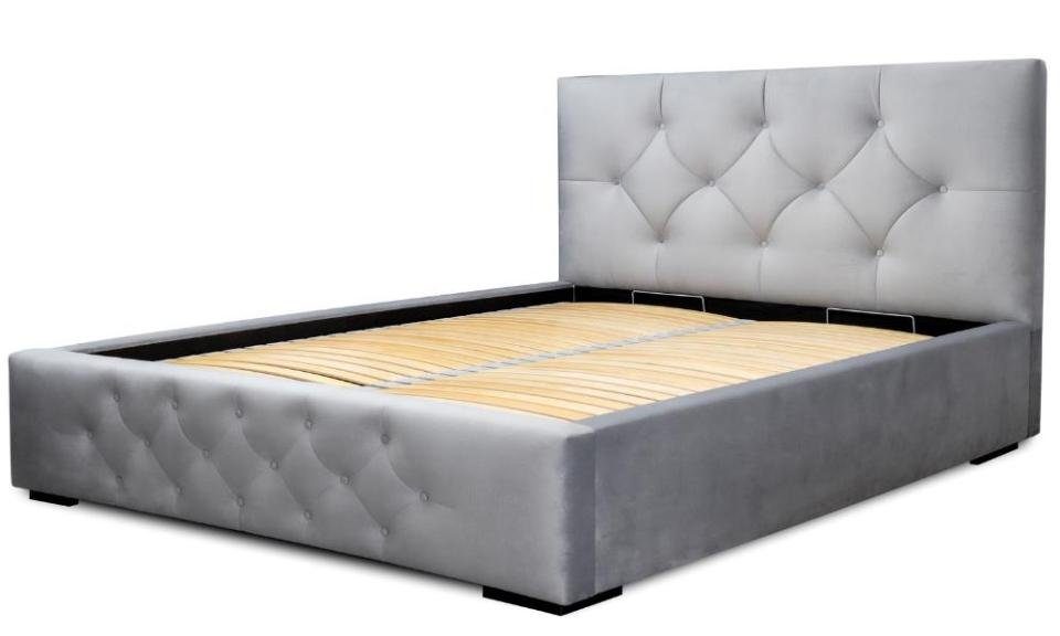 JVmoebel Schlafzimmer Doppelbett Bett Holz Elegantes Modern Neu Bett,