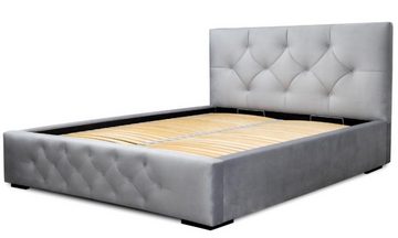 JVmoebel Bett, Modern Bett Schlafzimmer Doppelbett Holz Elegantes Neu