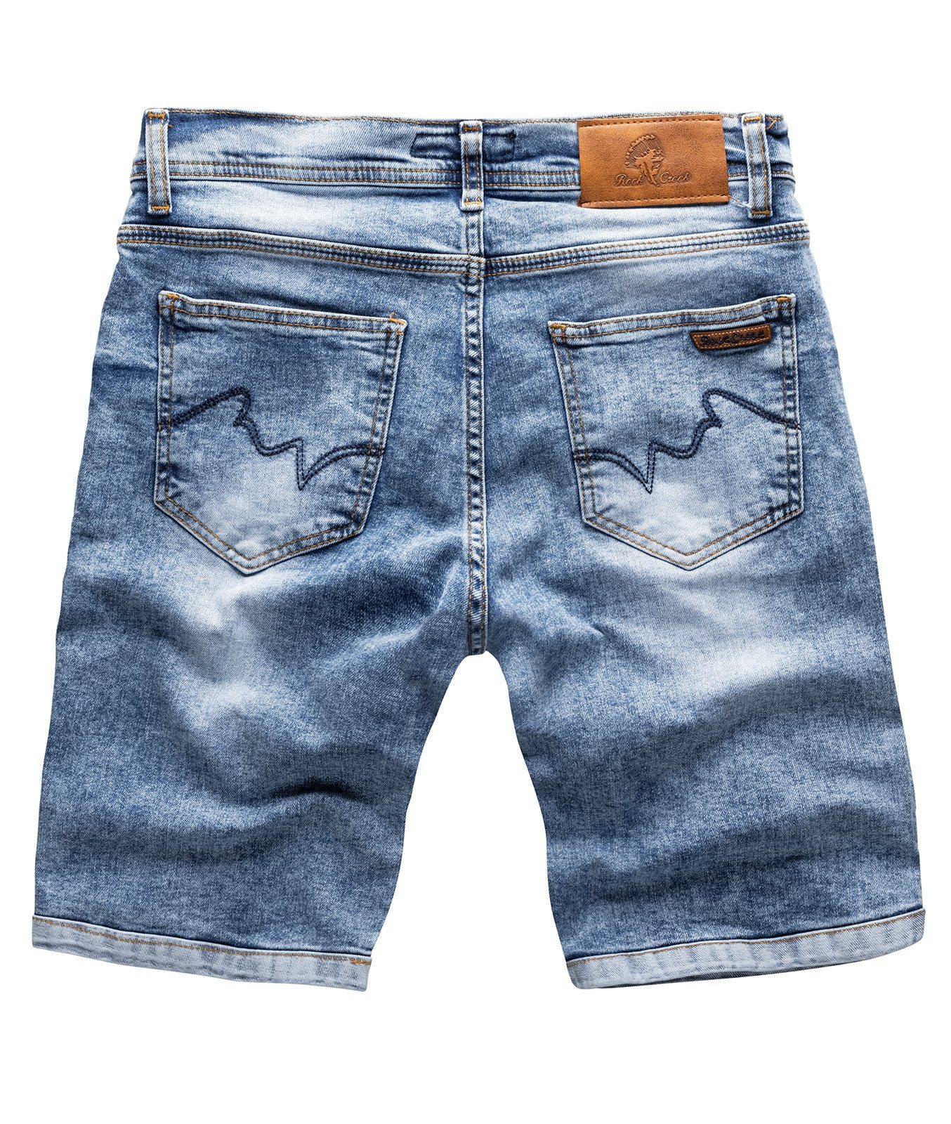 Herren Jeansshorts Bermuda Denim RC-2217 Creek Shorts Rock