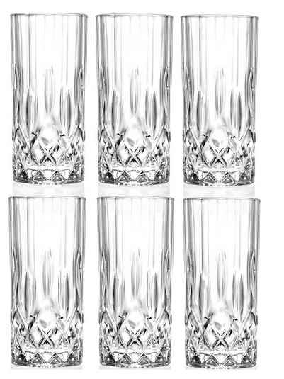 RCR Longdrinkglas RCR Opera HB Tumbler 6er set, Glas