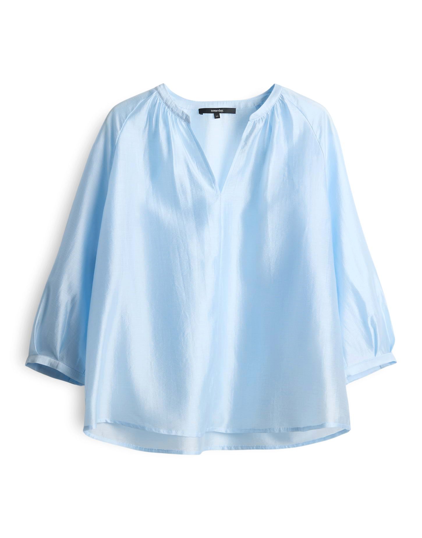 someday Kurzarmbluse ZAMUDRA aus edlem Tencel günstig online kaufen