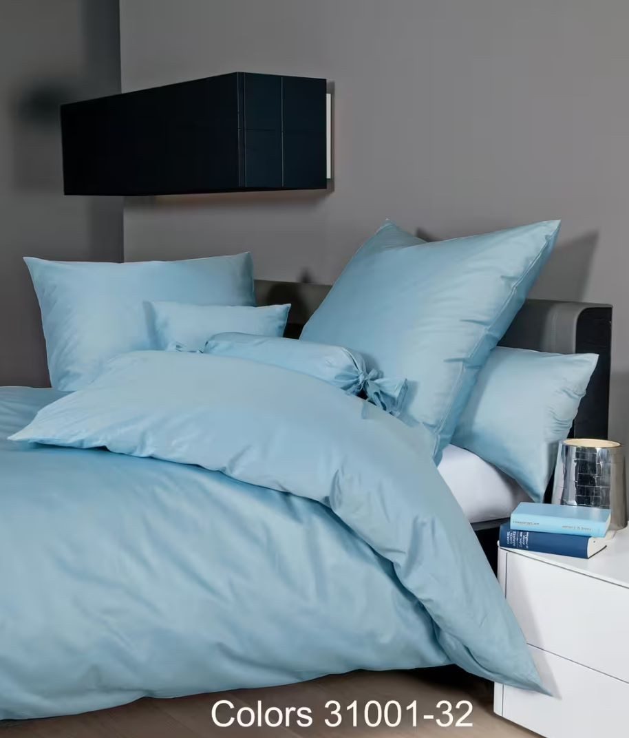 Janine Bettwäsche "Colors 31001" 3 Stk. tlg. feinfädige uni Bettwäsche für günstig online kaufen