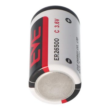 EVE ER26500 Lithium Batterie C Size Bobbin ER 26500, 3,6 Volt 8500mAh mit Batterie, (3,6 V)