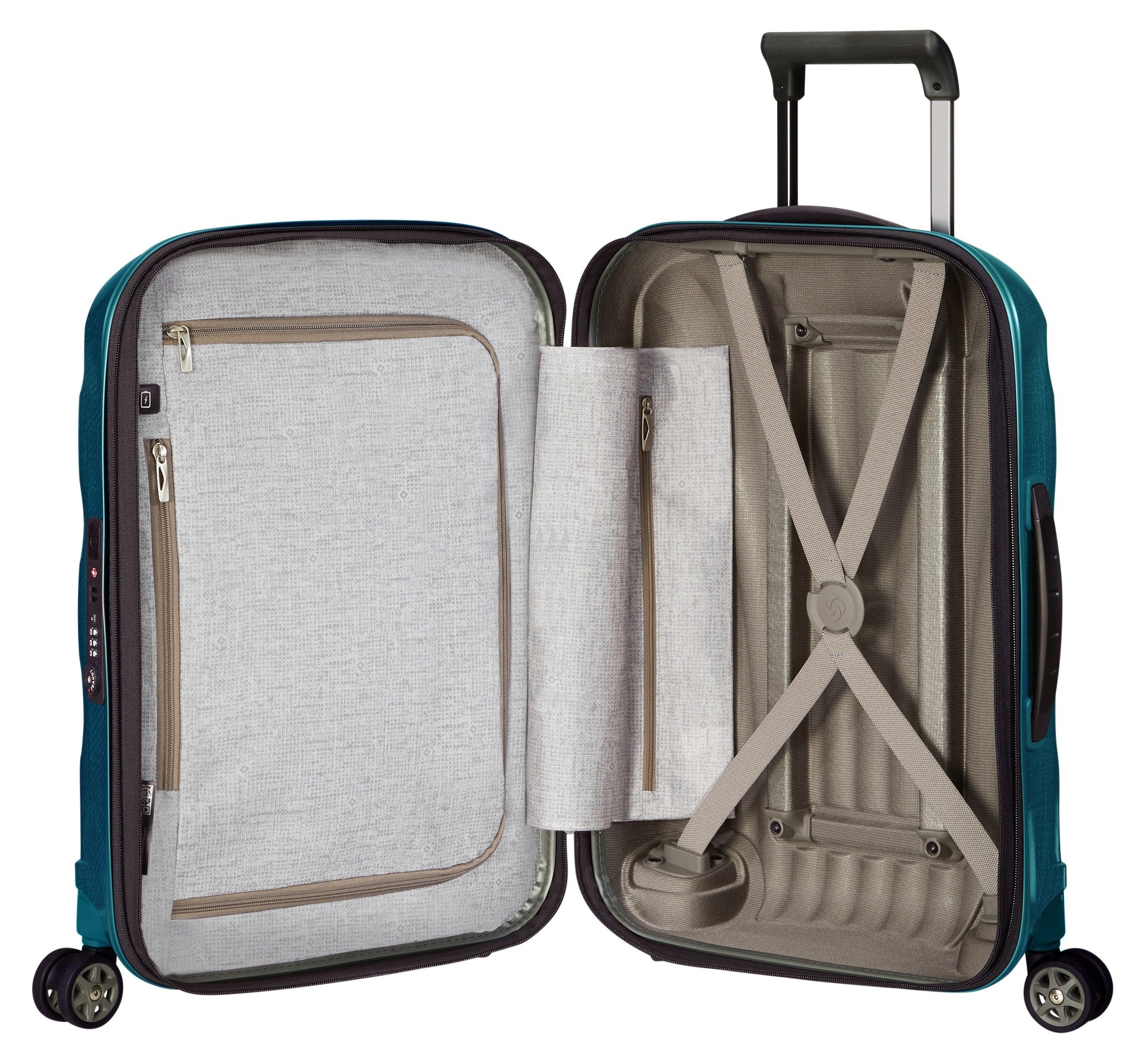 Samsonite Hartschalen-Trolley C-LITE 55 EXP, verschiedene Farben, 4 Rollen, günstig online kaufen