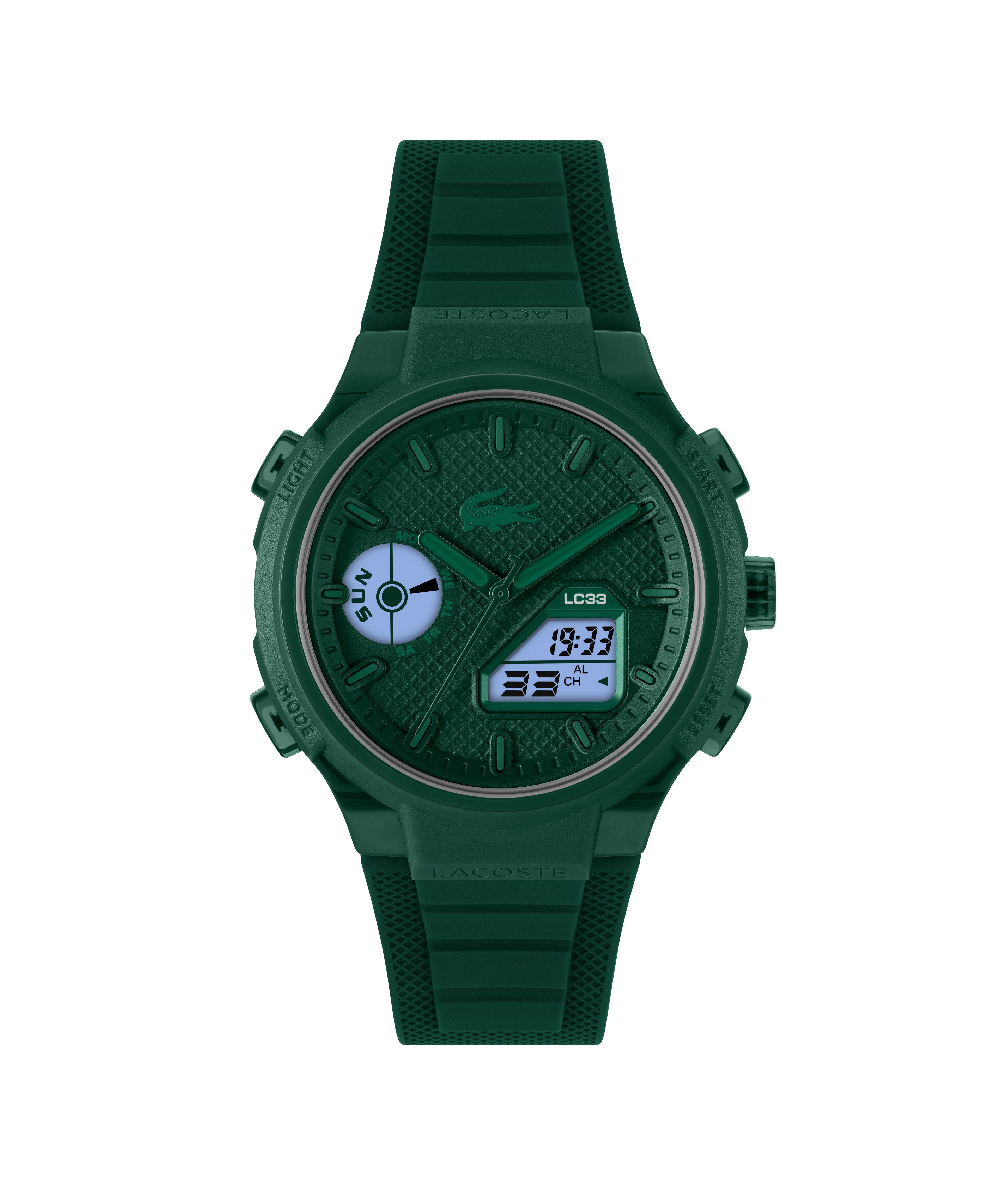 Lacoste Chronograph LC33 2011449, Quarzuhr, Armbanduhr, Herrenuhr, Silikona günstig online kaufen