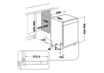 Privileg Unterbaugeschirrspüler, POU ECO D541 S, 14 Maßgedecke