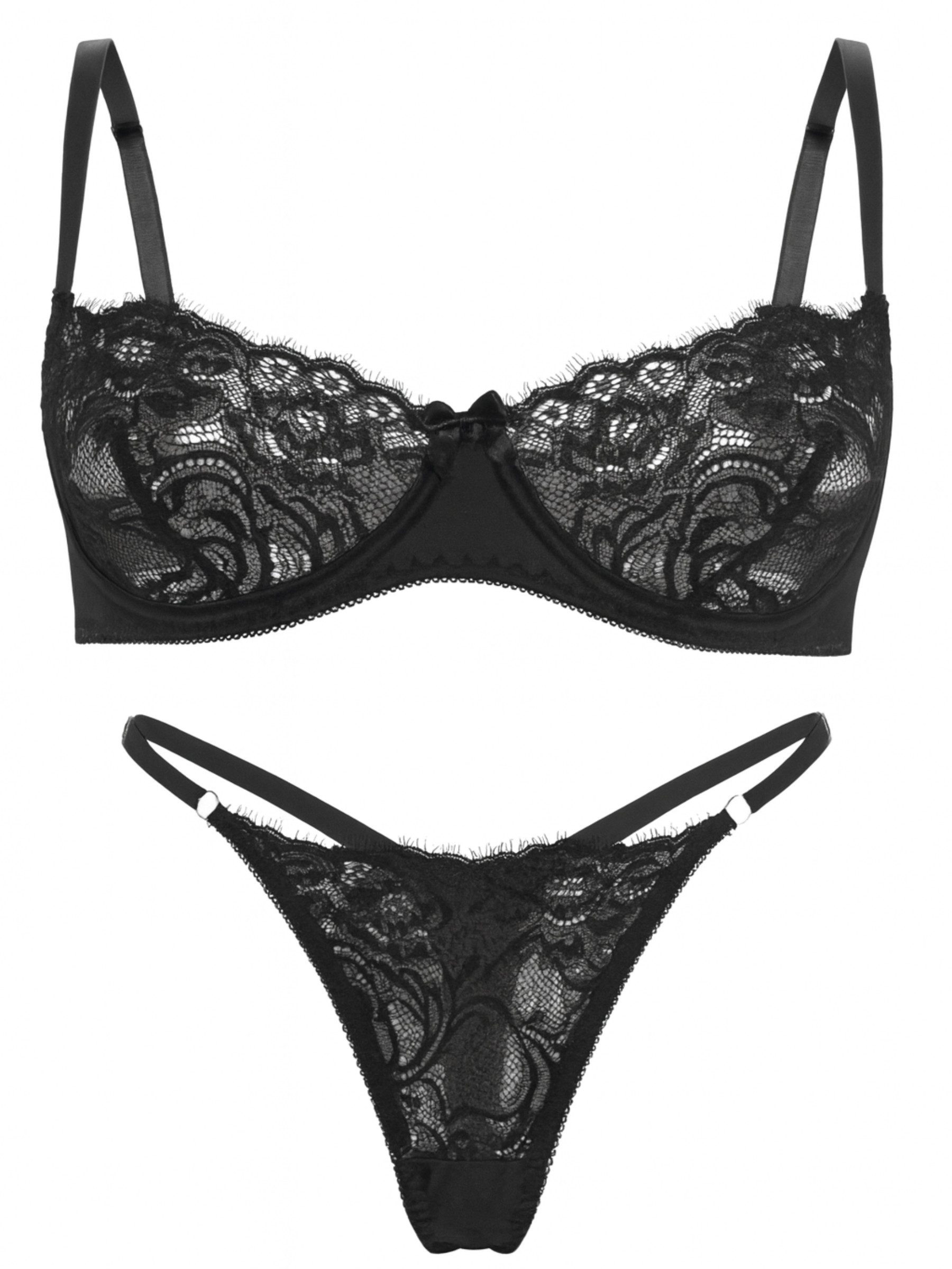 Orchibelle Set: Bügel-BH Damen Dessous-Set – günstig online kaufen