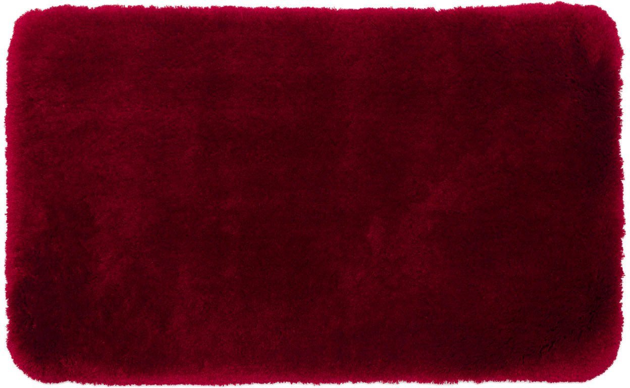 Gözze Badematte »DELUXE«, rutschhemmend beschichtet, fußbodenheizungsgeeignet, Polyester, rechteckig, mit extra hohem Flor
