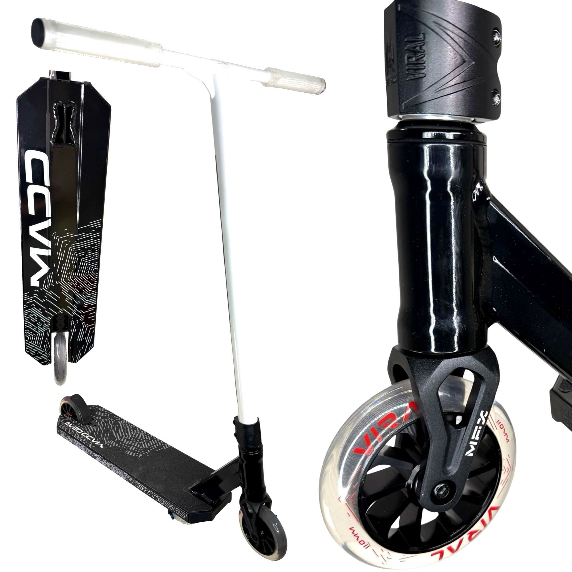 Stuntscooter MGP Madd Gear Viral Extreme Pro Stunt-Scooter H=89cm Yin Yang