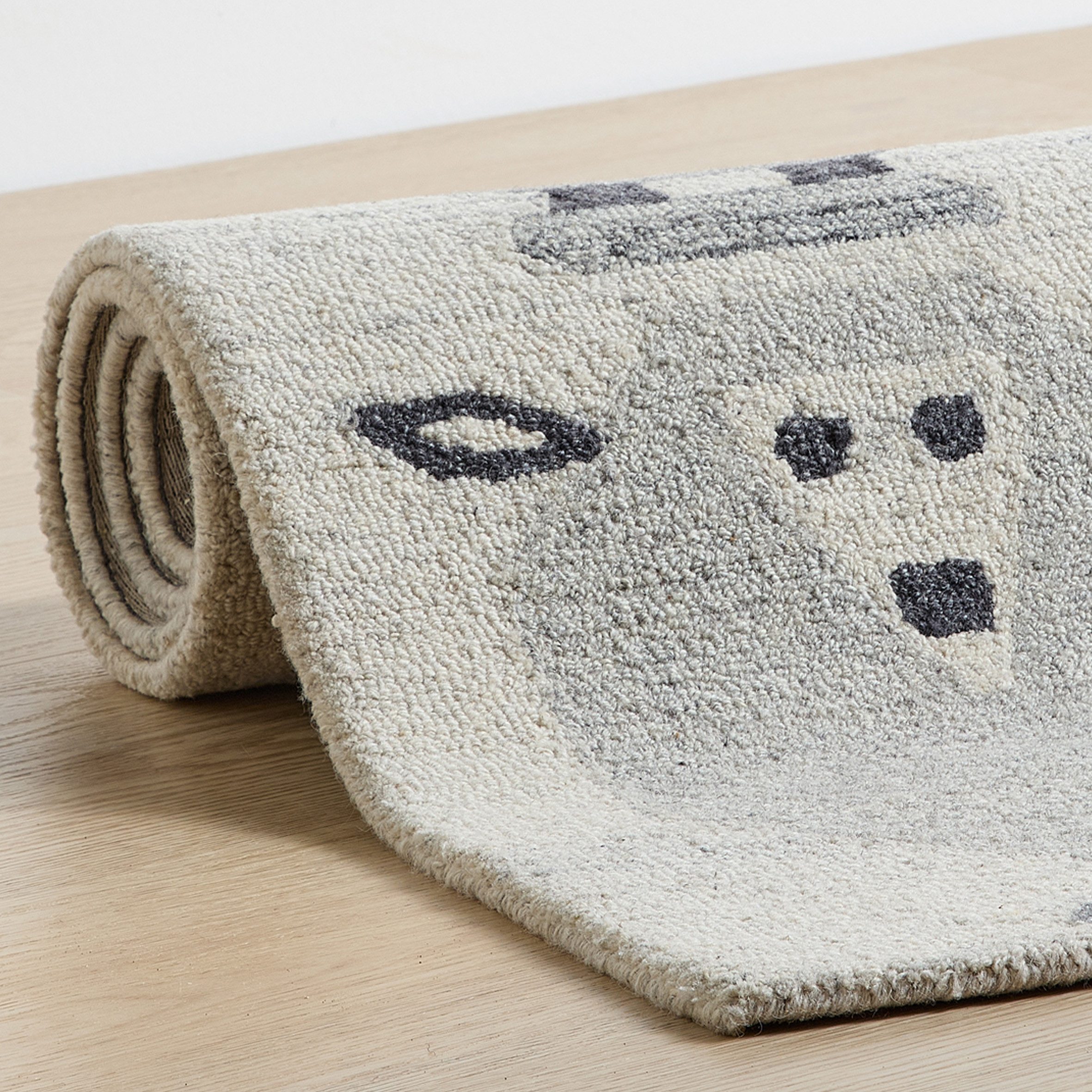 THEKO Kinderteppich Gaia Kids Sheep, rechteckig, Höhe: 10 mm, getuftet, reine Schurwolle, Motiv Schafe, Kinderzimmer