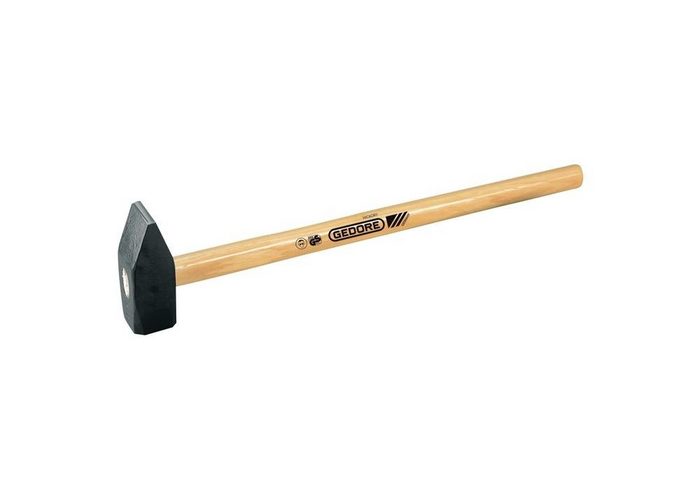 Gedore Vorschlaghammer Vorschlaghammer DIN1041+DIN5111 Kopf-G.4kg L.700mm Hickorystiel/Ringkeil/Holzkeil Hickory