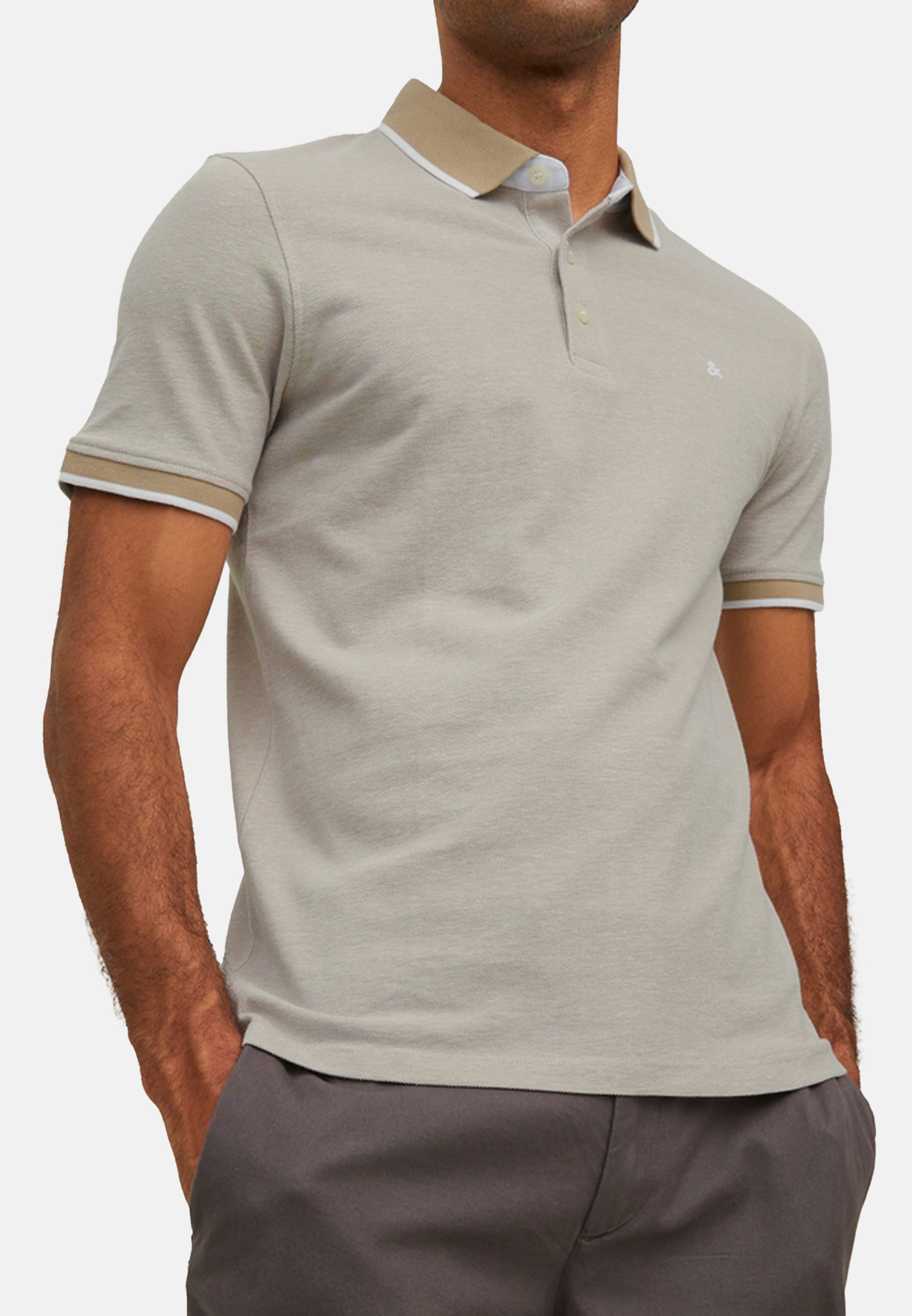 Jack & Jones Poloshirt 2er Pack Paulos - Slim Fit (Spar-Set, 2-tlg) Poloshi günstig online kaufen