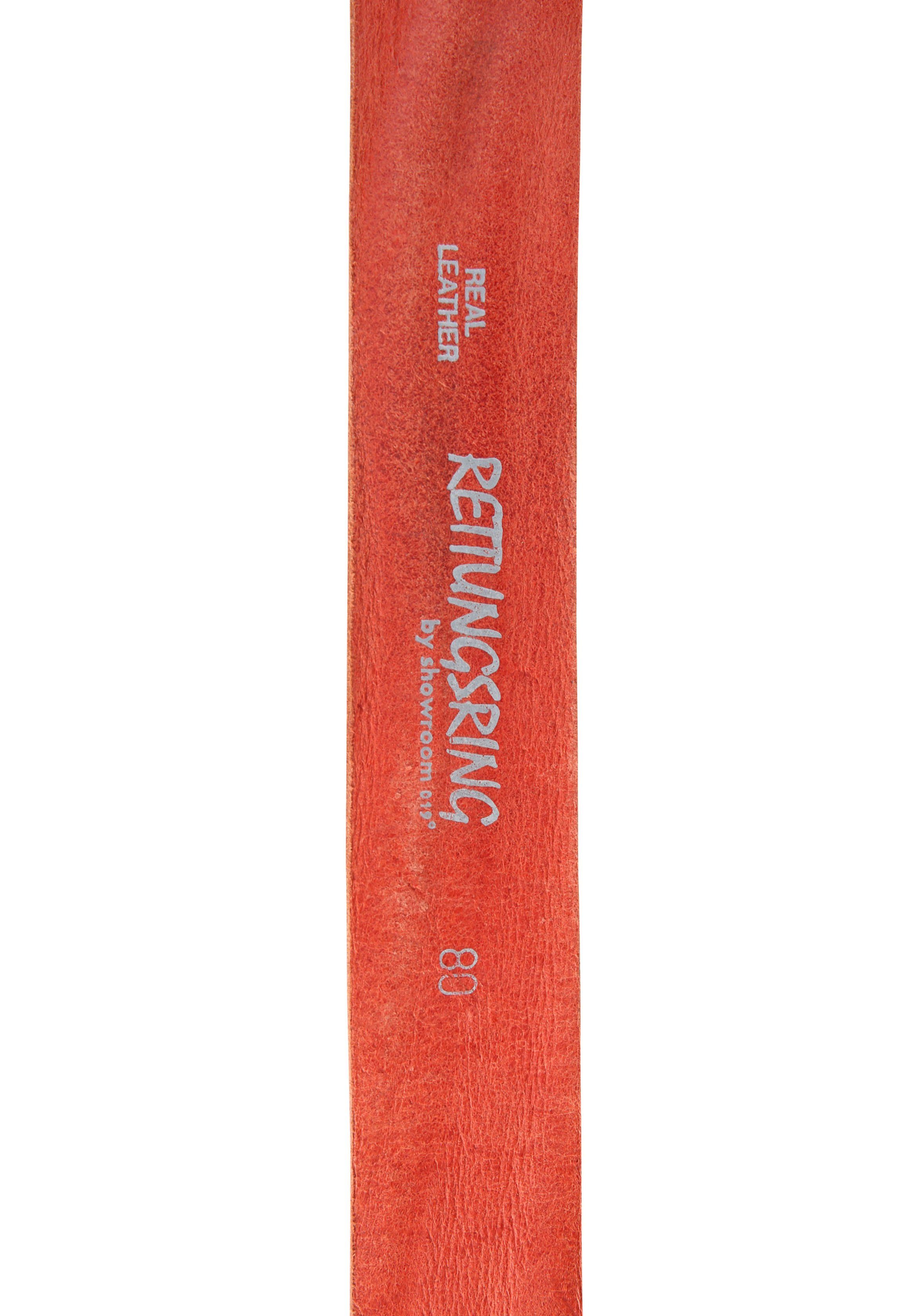 Rettungsring Gürtel Ledergürtel mit austauschbarer Schließe »Anker SO19°«