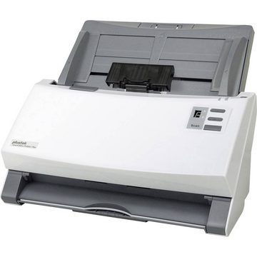 Plustek Duplex-Dokumentenscanner Dokumentenscanner, (Ultraschall-Sensor, Automatikbetrieb)
