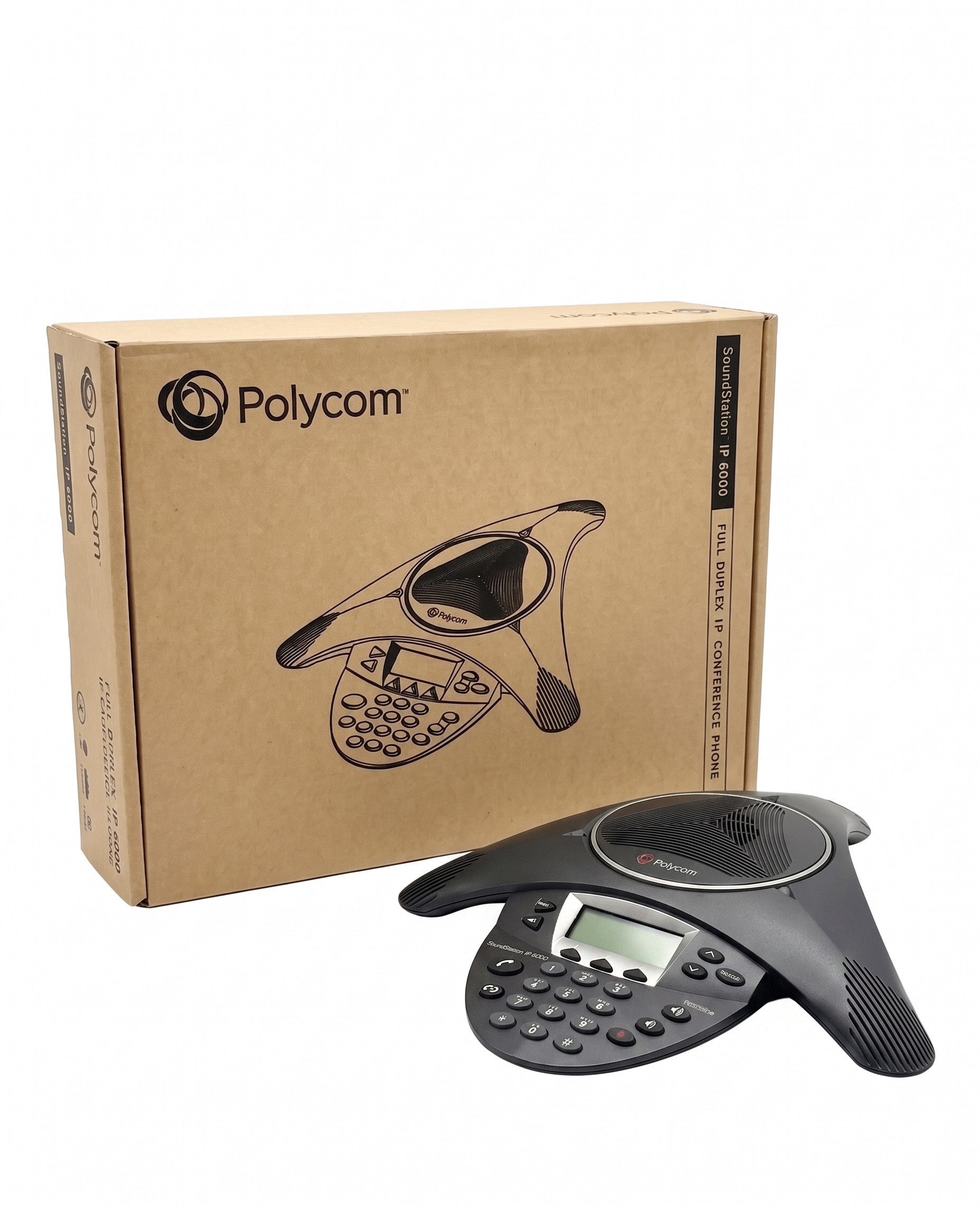 Polycom SoundStation IP 6000 Full Duplex IP Konferenztelefon Konferenztelefon