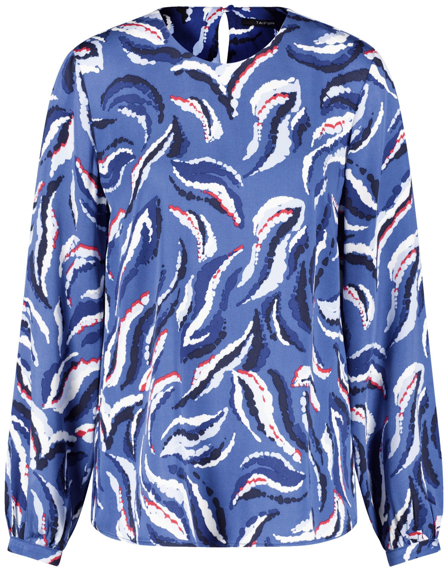 Langarmbluse Langarmbluse mit Allover-Print