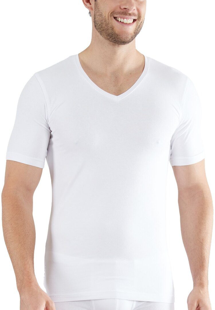 bugatti Unterziehshirt Rom (Doppelpack) Single Jersey Qualität