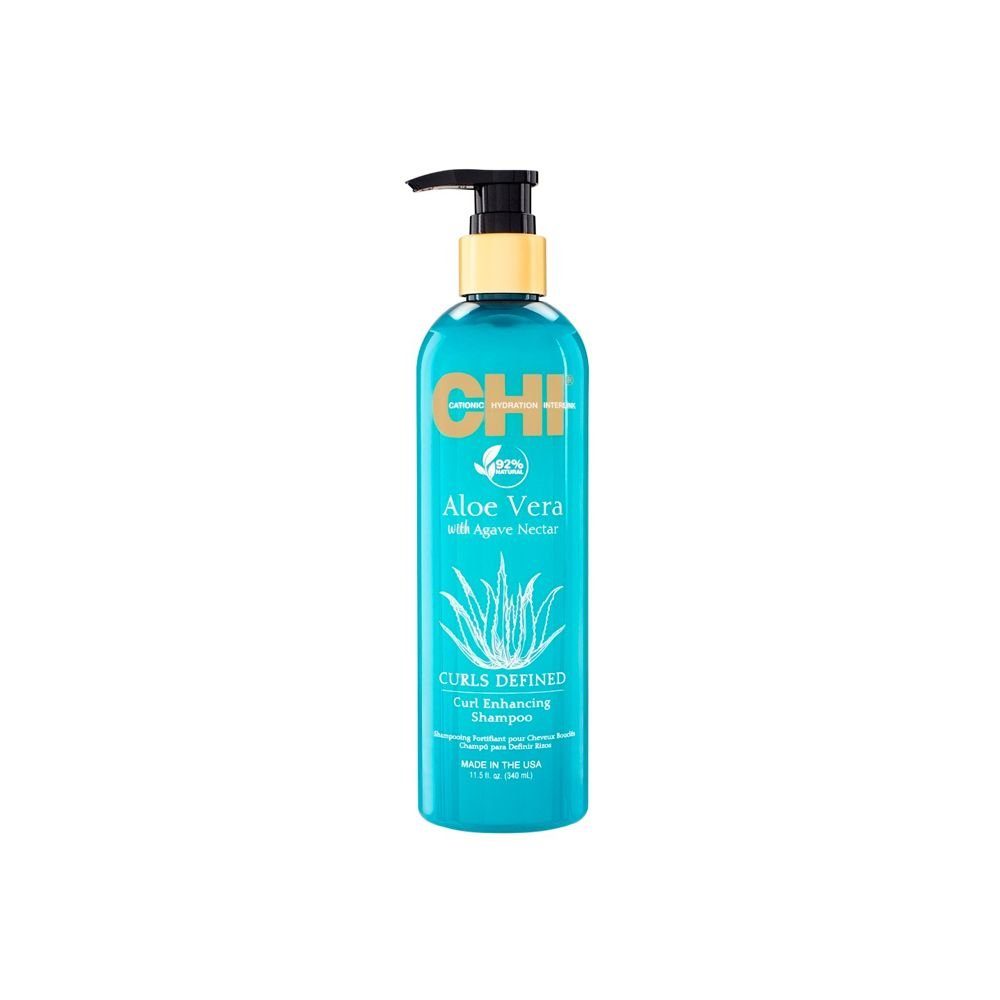 CHI Haarshampoo Aloe Vera Curls Enhancing Shampoo, 1-tlg., mit Agavennektar und Aloe Vera