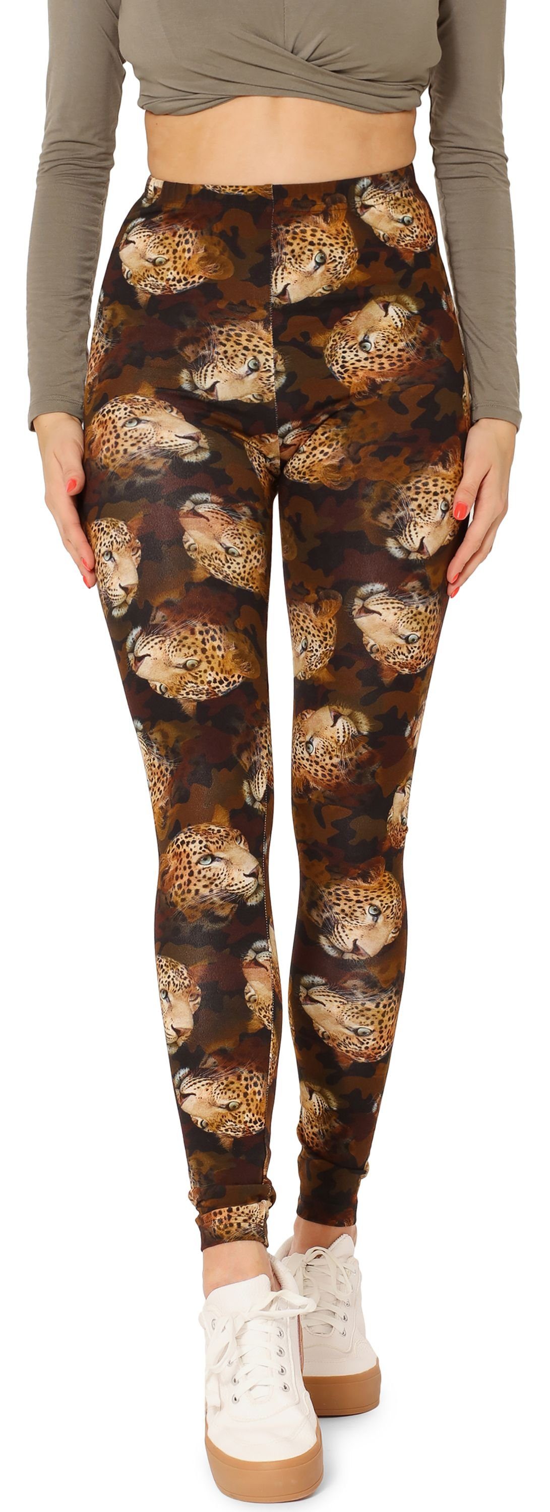 Merry Style Leggings Mädchen Jugend Lange Leggings MS10-408 (1-tlg) elastischer Bund