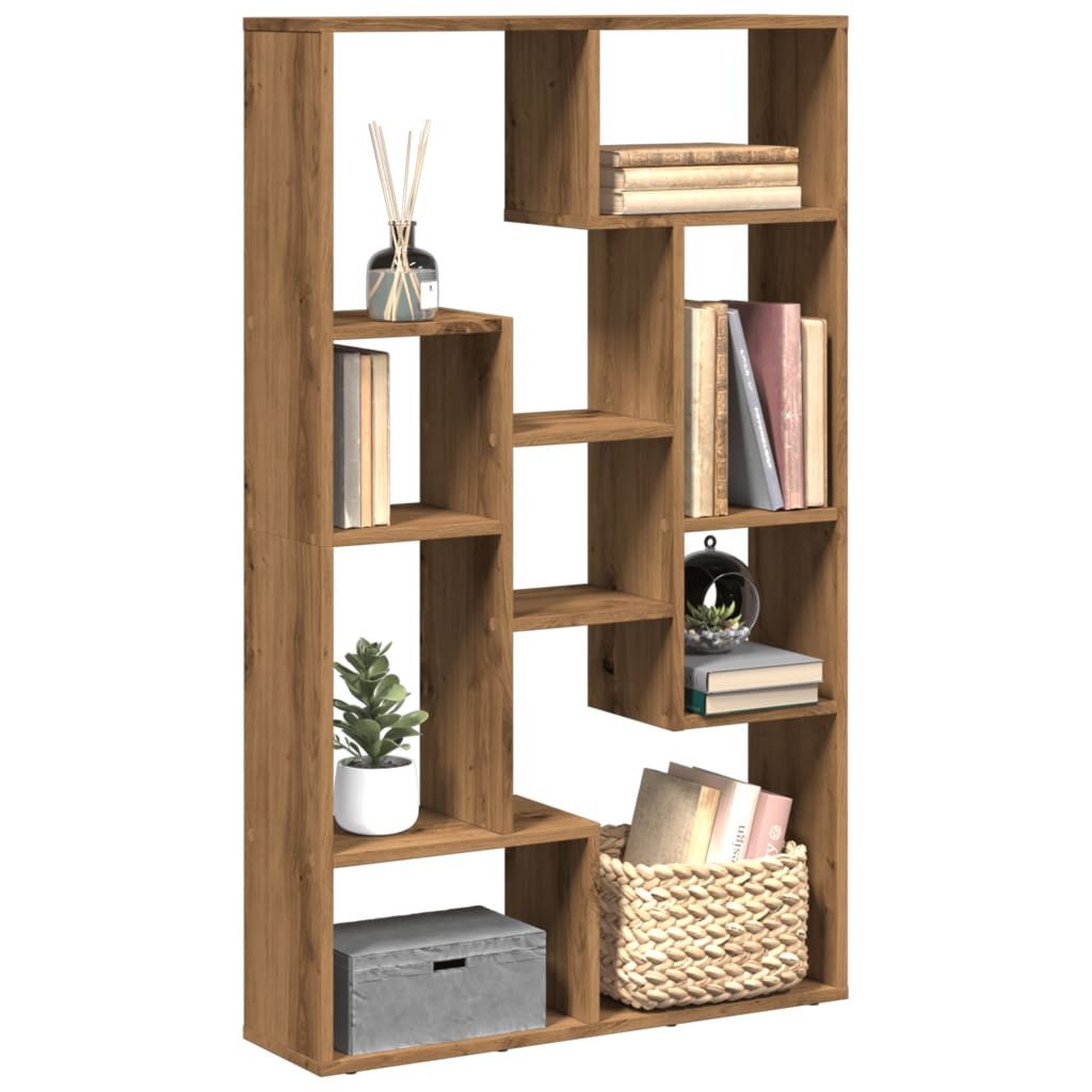 vidaXL Bücherregal Bücherregal Artisan-Eiche 72x20x120 cm günstig online kaufen