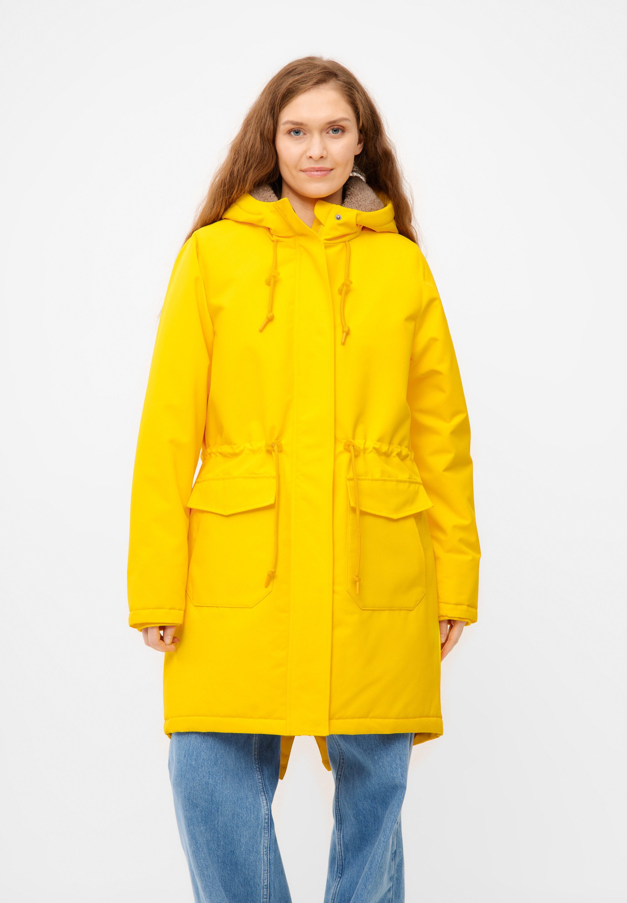 Derbe Winterjacke Friese Festholm 90er Moderne Funktionsmaterialien, wasserdicht, Innentasche