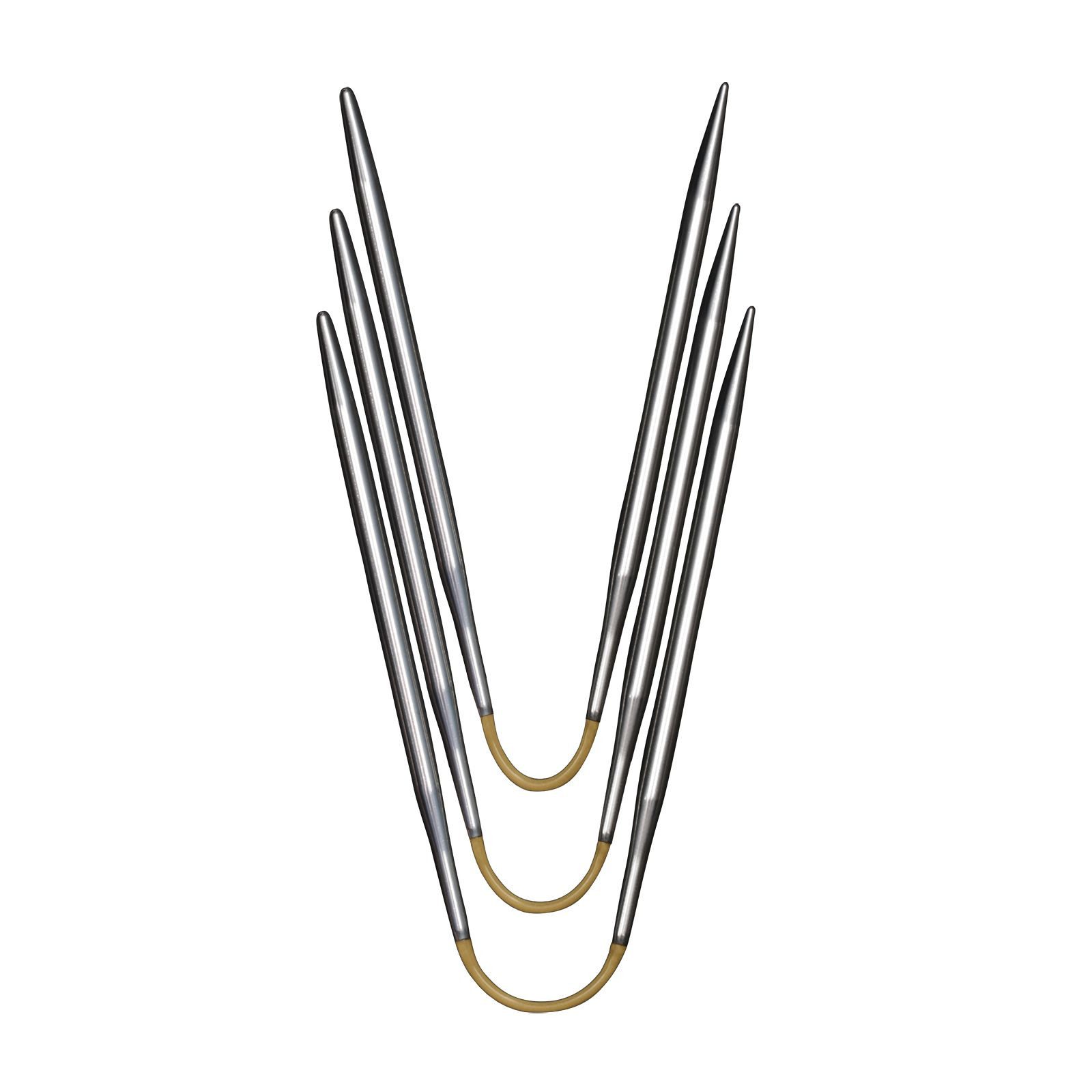 addi Stricknadeln addiCraSyTrio, Nadelspiel, Stricknadel für Socken, Strümpfe und Stulpen