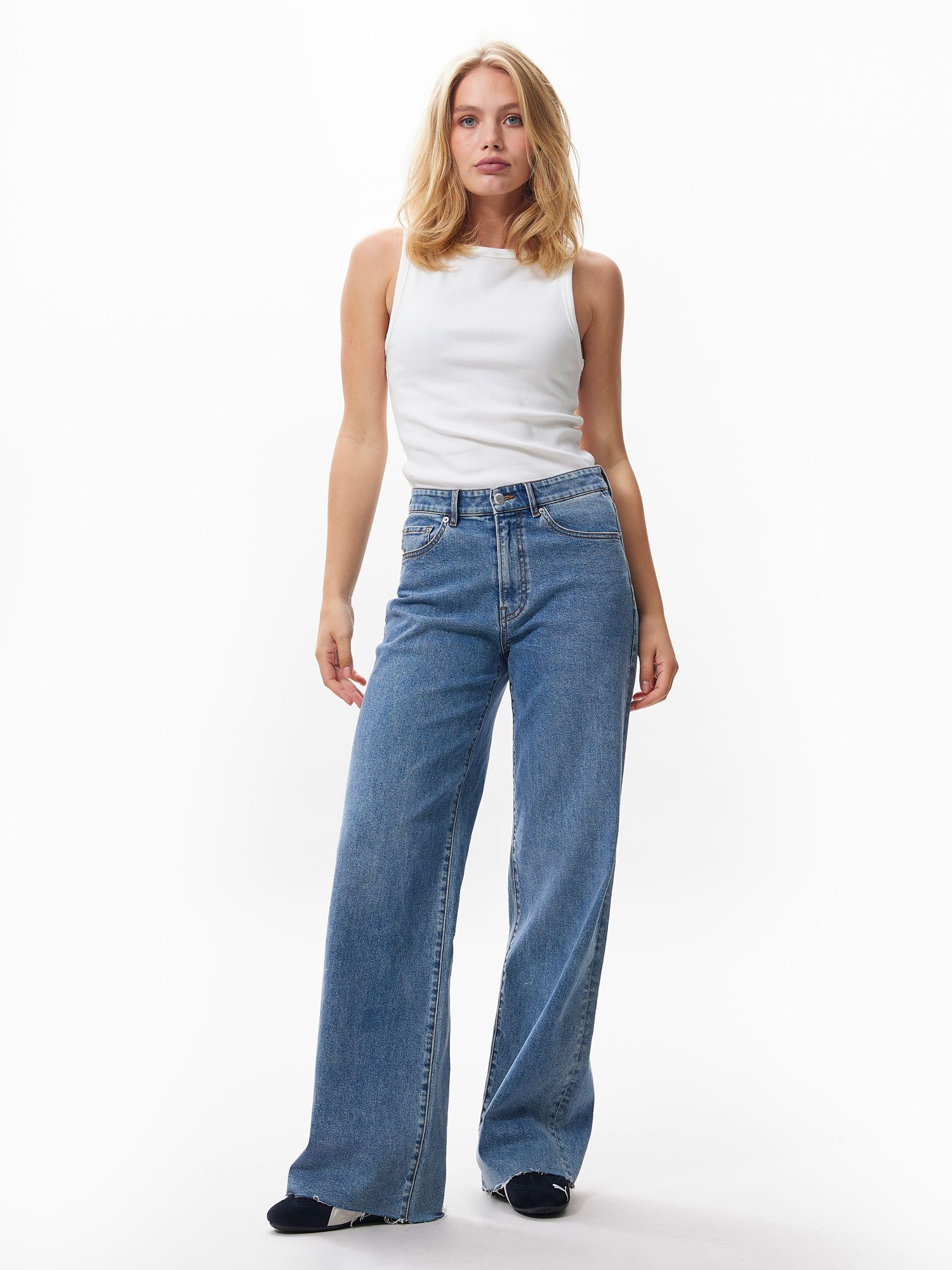 Catwalk Junkie Shirttop - Basic Ripp-Top