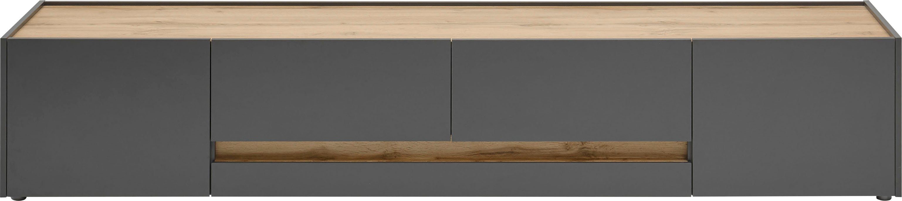 Home affaire Lowboard City/Giron, moderner TV-Schrank, Kommode, TV-Unterschrank, zeitlos, modern, ausreichend Stauraum, vielseitig einsetzbar