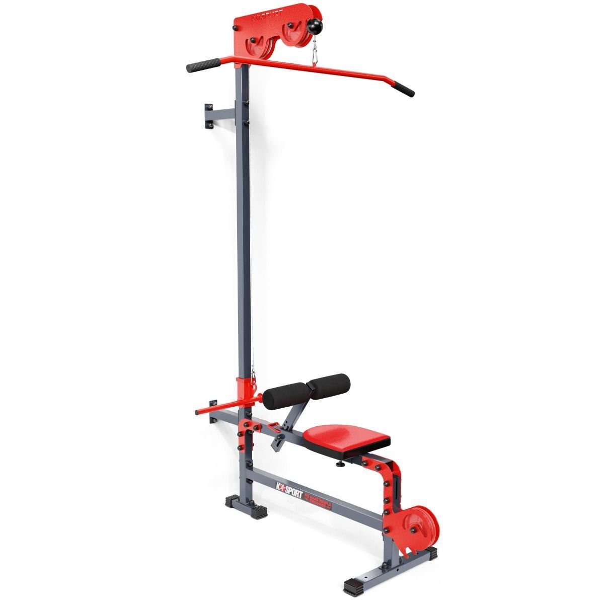 Kraftstation Oberer & unterer Kabelzug mit Latzug-Stange bis 200 kg belastbar