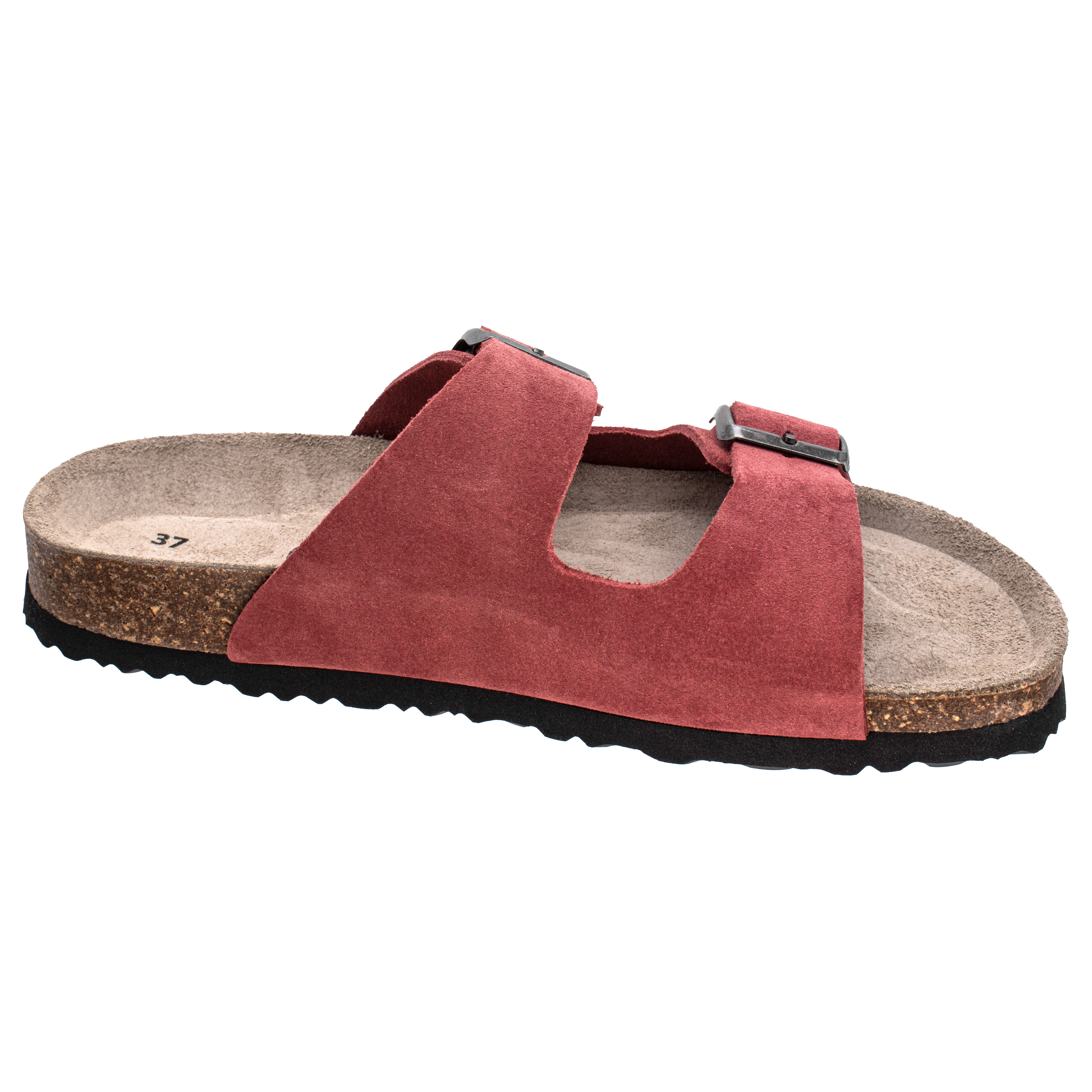 Fischer-Markenschuh Mirabel Pantolette aus Veloursleder, mit verstellbaren günstig online kaufen