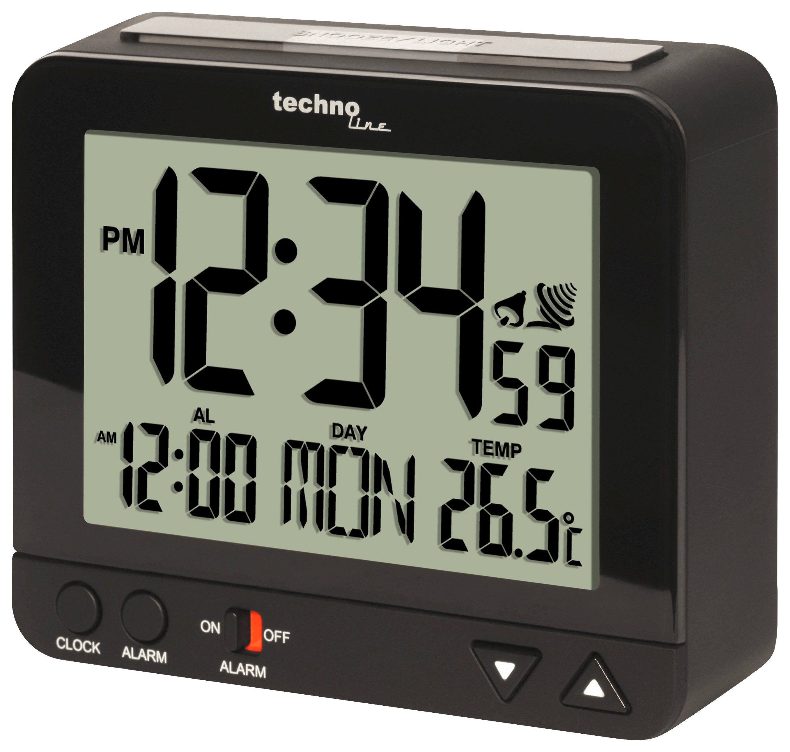 technoline Funkwecker WT 195 mit Nachtlicht-Funktion günstig online kaufen