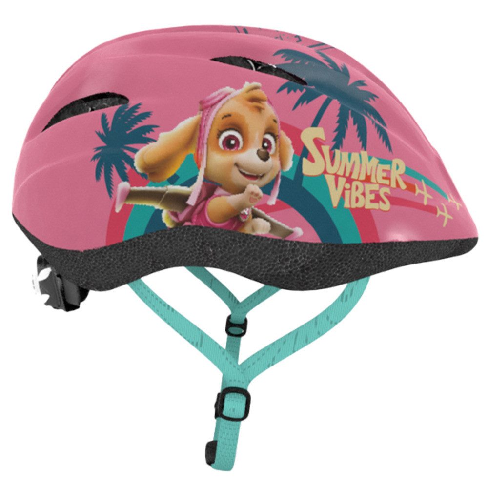Seven Polska Kinderfahrradhelm "PAW PATROL Girls", altrosa, 48-52cm, ca. 2 - 5.5 Jahre