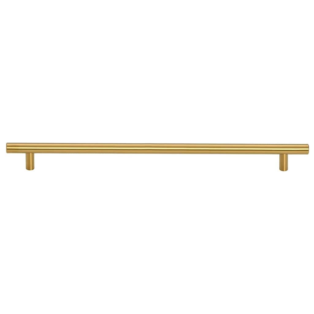 vidaXL Möbelgriff Möbelgriffe 5 Stk. Golden 480 mm Edelstahl (5-St) – Bild 4 von 5