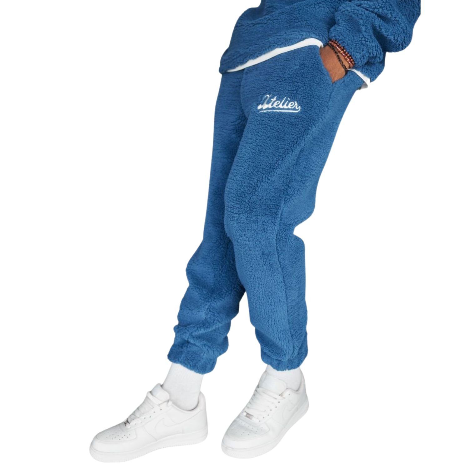 OSSY HOMER Jogginghose Teddy Hose Teddyfell Oversize Jogginghose günstig online kaufen