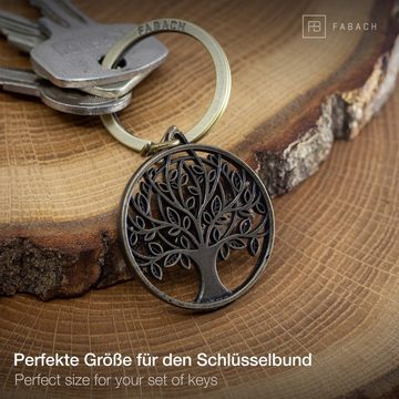 FABACH Schlüsselanhänger Lebensbaum "Autumn" - Baum des Lebens Anhänger als Glücksbringer